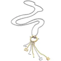 Police Pj25596pssg04 Necklace Doré Femme