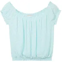 Tom Tailor Blouse Sans Manches Cropped Allover Printed