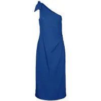 Vero Moda Jesmilo Sleeveless Midi Dress Bleu L Femme