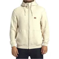 Billabong Hudson Full Zip Sweatshirt Beige S Homme