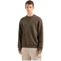 Armani Exchange 6dzmae-zjkbz Sweatshirt Marron XL Homme