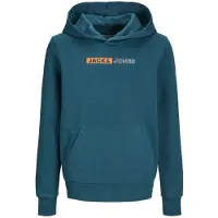 Jack & Jones Player Hoodie Bleu 8 Years Garçon