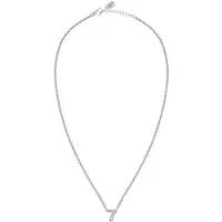 La Petite Story Collier en acier "7" avec cristaux LPS10AQK07