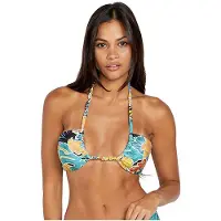 Volcom Take It Easy Bikini Top Multicolore L Femme