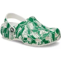 Crocs Classic Duke Print Clogs Vert EU 20-21 Enfants