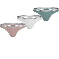 Calvin Klein Jeans Strings THONG X3 femmes - Multicolore - EU M