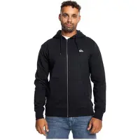 Quiksilver Basic Full Zip Sweatshirt Noir XS Homme