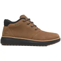 Timberland pour homme. TB0A6A8NEM71 Bottes chukka en cuir avec membrane Gore-Tex Hudson Road marron (43), Plat, Lacets, Casuel