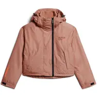 Superdry Embroidered Windbreaker Jacket Rose S Femme