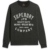 Superdry Machined Goods Workwear Sweatshirt Vert 3XL Homme