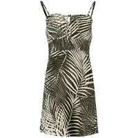 ONLY Nova Life Vis Melina Sleeveless Short Dress Vert XS Femme
