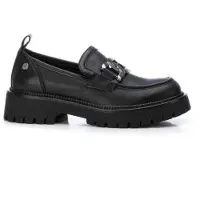 Xti pour femme. 14329102-NEGRO Mocassins 143291 noir (38), 3 à 5 cm, Aucun, Casuel