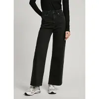 Pepe Jeans pour femme. PL204731XH2 Uhw Lexa straight jeans noir (34/28), Casuel, Coton, Denim, Durable