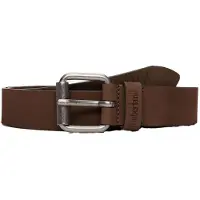Timberland Nubuck Vertical Cuts 35 Mm Belt Marron 110 cm Homme