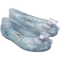 Melissa Sweet Love + Disney Princess Ballet Pumps Bleu EU 34 Fille