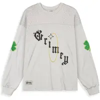 Grimey Saoirse Mesh Long Sleeve T-shirt Blanc 3XL
