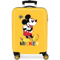 Disney Mickey 3d 55 Cm 34l Trolley Bag Jaune