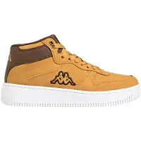Kappa Baskets montantes enfant LOGO MASERTA 4 MD JR garcons - Beige - 39