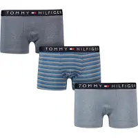 Tommy Hilfiger Print Boxers 3 Units Gris S Homme