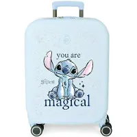 Disney Stitch You Are Magical Expandible 55 Cm 37l Trolley Bag Bleu