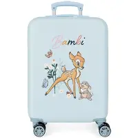 Disney pour femme. 4461424 Valise taille cabine Avant la floraison Bambi bleu -34x55x20cm (OSFA), Casuel, ABS/Polycarbonate