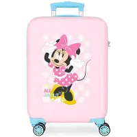 Disney pour fille. 4561721 Minnie Play all day pink cabin bag -38x55x20cm (OSFA), Casuel, Rose, ABS/Polycarbonate, mode enfantine
