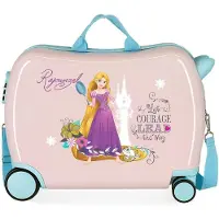 Disney pour fille. 2679821 Valise Rapunzel rose -38x50x20cm (OSFA), Casuel, Synthétique, ABS/Polycarbonate, mode enfantine