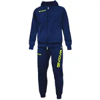 Givova King Tracksuit Bleu S Homme