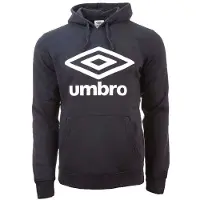 Umbro Large Logo Hoodie Bleu 8 Years Enfants