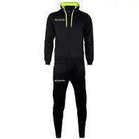 Givova King 4 Seasons Tracksuit Noir 3XL Homme
