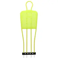 Softee Free Kick Training Dummy Jaune,Noir 173 x 50 x 3 cm