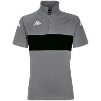 Kappa Dianetti Short Sleeve Polo Gris L Homme