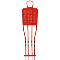 Sporti France 180 Cm Free Kick Training Dummy Rouge