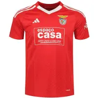 Adidas Benfica 24/25 Home Woman Short Sleeve T-shirt Rouge L Femme