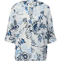s.Oliver Chemisier bleu marine / azur / bleu clair / blanc