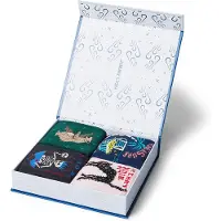 Jimmy Lion The Library Collection Crew Socks 3 Pairs Multicolore EU 41-46