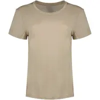 Houdini Tree Short Sleeve T-shirt Beige L Femme