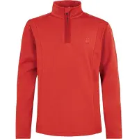 Protest Pull de Ski Protest Garçon Rewillowy Jr 1/4 Zip Active Burnt Orange-Taille 164