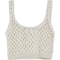 Bershka Tops en tricot beige