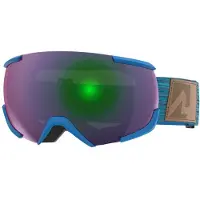 Marker 16:10+ Ski Goggles Bleu Green Plasma Mirror/CAT2