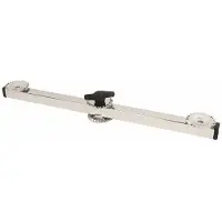 Seanox 3 Rods Rod Holder Center Bar Argenté