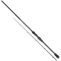 Mikado Kamisori Zander Spinning Rod 1 Sections Noir 2.14 m / 1-28 g