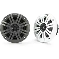 Kicker Km 4´´ Coaxial Speaker Blanc,Gris 150W