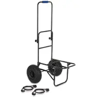 Zunzun Basic Folding Surfcasting Cart Noir