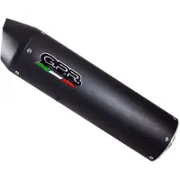 Gpr Exhaust Systems Furore Nero Ktm Lc8 990 Adventure 06-14 Homologated Bolt On Muffler Noir Homologated