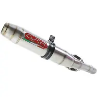 Gpr Exclusive Deeptone Inox Ybr 125 Ie 05-16 Homologated Full Line System Argenté Homologated