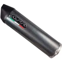 Gpr Exhaust Systems Furore Evo4 Poppy Kl Motor Kxe 125 22-23 E5.kl.1.cat.fp4 Carbon Homologated Oval Muffler Noir Homologated