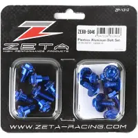 Zeta Yamaha Yz 125 08-21/yz 250 08-21/yz 250 16-21/yz 125 17-21 Ze88-5646 Fairing Screw Kit Bleu