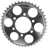 JT Sprockets 530 Jtr816.43 Steel Rear Sprocket Argenté 43t