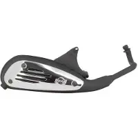 Leovince Sitoplus Aprilia Scarabeo 50 93-97 0573 Homologated Full Line System Argenté Homologated